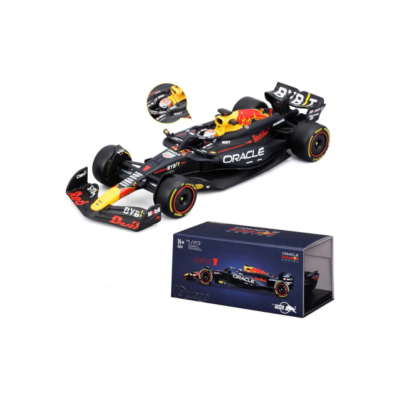 F-1 Red Bull Rb20 2024 con Max Verstappen Burago Pilot 1/43 color azul