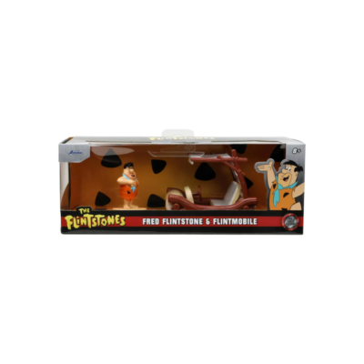 Jada 1:32 The Flintstone Picapiedras Fred Troncomovil