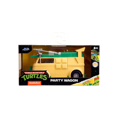 Jada Tortugas Ninja Party Wagon Camioneta Coleccionable Escala 1:32