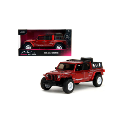 Camioneta Jeep Gladiator 2020 Jada 1:32 Coleccionable Rojo Metal